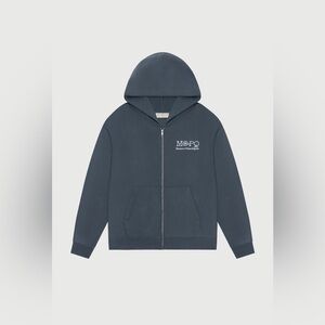 NWT Museum Of Peace & Quiet Southwest Zip Up Hoodie Slate Grey Men’s M Women’s L